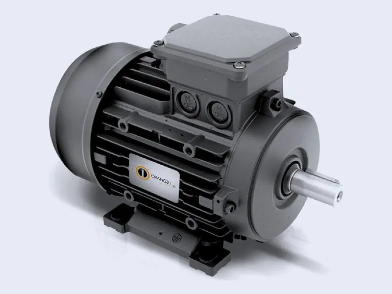 Orange1 aluminium three-phase motor, foot mounted