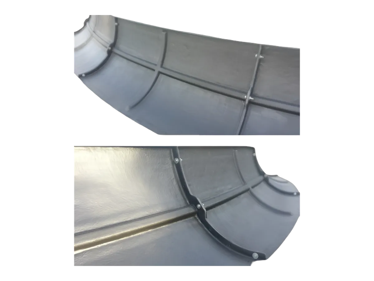 FRP fan ring and inlet bell segments